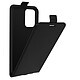 Avizar Étui pour Redmi 10 et 10 2022 Clapet Vertical Porte-carte Effet Lisse Noir Préserve intégralement votre smartphone contre les chocs et rayures du quotidien