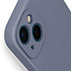 Acheter Avizar Coque iPhone 13 Mini Silicone Semi-Rigide avec Finition Soft Touch bleu