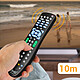 Acheter Télécommande Universelle TV Satellite DVD CBL Audio VCR Portée 10m LinQ Noir