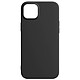 Avizar Coque pour iPhone 15 Plus Silicone souple Classic Case Noir Coque en silicone noir, série Classic Case, spécialement conçue pour iPhone 15 Plus