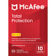 McAfee Total Protection - Licence 1 an - 10 postes - A télécharger Logiciel suite de sécurité (Multilingue, Windows, MacOS, iOS, Android)
