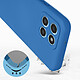 Avis Avizar Coque pour Honor 70 Lite, Honor X6 et X8 5G Silicone Semi-rigide Finition Soft-touch  Bleu
