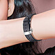 Avis Avizar Bracelet pour Galaxy Watch 5 / 5 Pro / 4 Cuir véritable Boucle Papillon  gris foncé