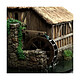 Le Hobbit : Un voyage inattendu - Diorama Hobbiton Mill & Bridge 31 x 17 cm pas cher