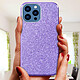 Acheter Avizar Coque iPhone 13 Pro Paillette Amovible Silicone Semi-rigide violet