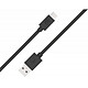 BigBen Connected Câble USB A/USB C 1,2m - 3A Noir - Ce câble est adapté pour votre usage quotidien, que ce soit à la maison, au bureau, en voiture, en déplacement ou pour partager avec votre famille ou vos amis.