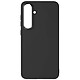 Avizar Coque pour Samsung Galaxy S24 Plus Rigide Contour Caméra Métallisé Noir - Matériau en polycarbonate offrant une défense efficace contre les rayures et impacts