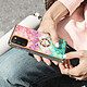 Avizar Coque Samsung S20 FE Bi-matière avec Bague de Maintien Motif Écaille Multicolore pas cher