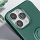 Acheter Avizar Coque Silicone pour iPhone 14 Max Flexible avec Bague Support  Vert Foncé