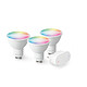 Caliber HBT-GU10-STARTPACK  RGB et Blanc HBT-GU10-STARTPACK Ampoule intelligente - Starter pack - GU10 - couleurs RGB et blanc