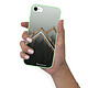 LaCoqueFrançaise Coque iPhone 7/8 Silicone Liquide Douce vert pâle Trio Forêt pas cher