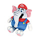 Super Mario Bros. Wonder - Peluche Mario Elefant 27 cm pas cher