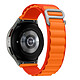 Avizar Bracelet pour Galaxy Watch 5 / 5 Pro / 4 Nylon Ajustable Boucle Alpine  orange Un bracelet conçu exclusivement pour Samsung Galaxy Watch 5 / 5 Pro / 4
