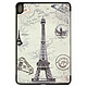 Avizar Étui iPad Air 4 2020 et Air 5 2022 Support Vidéo Motif Tour Eiffel Paris - Imprimé Tour Eiffel Paris qui personnalise votre tablette