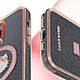 HELLO KITTY Coque MagSafe pour iPhone 15 Pro Max Pailletée Fonction Support Vidéo Rose Poudré pas cher