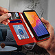 Avizar Housse Huawei Y5p Étui Folio Porte carte Support Vidéo - rouge pas cher