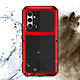 Acheter Love Mei Coque  pour Samsung A34 5G Intégrale Antichoc Antichute Etanche Rouge