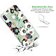 Avis LaCoqueFrançaise Coque Samsung Galaxy A20e 360 intégrale transparente Motif Fleurs vert d'eau Tendance