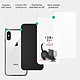 Acheter Evetane Coque iPhone X/Xs Coque Soft Touch Glossy Chuis pas du matin Design