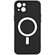 Avizar Coque MagSafe pour iPhone 14 Plus Soft Touch Finition Mate Bords Surélevés  noir - Coque MagSafe conçue spécialement pour votre Apple iPhone 14 Plus