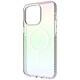 So Seven Coque pour iPhone 15 Pro Max MagSafe Iridescent Arc-en-ciel Multicolore Compatible avec la fonction MagSafe et la charge sans fil