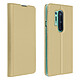 Avizar Housse OnePlus 8 Pro Étui Folio Porte-carte Fonction Support Vidéo doré - Protection intégrale spécialement conçue pour le OnePlus 8 Pro