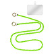 Avizar Bijou Téléphone Perles 120cm avec Double Attache et Accroche Universelle  Vertes Un bijou pratique pour accompagner votre smartphone au quotidien