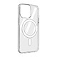 Avizar Coque pour MagSafe pour iPhone 14 Pro Max Cercle magnétique Rigide Transparent Coque Magsafe spécialement conçue pour votre iPhone 14 Pro Max