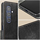 Avizar Étui Portefeuille Noir  anti RFID pour Samsung Galaxy F54 et Galaxy M54 pas cher