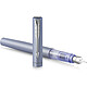 PARKER Stylo plume VECTOR XL, bleu argent mat métallisé C.T. Stylo plume