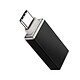 Avizar Adaptateur OTG USB Femelle vers USB-C Mâle Synchronisation Compact  Noir - Un adaptateur OTG USB-A Femelle vers USB Type C Mâle