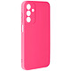 Avizar Coque pour Samsung Galaxy A15 5G Semi-rigide Soft-touch Anti-traces Fuchsia Coque en silicone Fuchsia semi-rigide, de la collection Fast Cover, préservant votre Samsung Galaxy A15 5G des chocs et des rayures