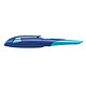 STABILO Stylo plume - EASYbirdy - Stylo ergonomique rechargeable - Bleu/Azur - Droitier Stylo plume