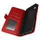 Avizar Étui pour Samsung Galaxy A03 Core Clapet Portefeuille Fonction Support Vidéo Rouge Etui folio Rouge en Eco-cuir, Galaxy A03 Core