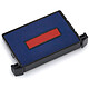 Trodat Cassette encreur de rechange pour tampon 6/4750/2 Bicolore Bleu - Rouge Cassette d'encrage