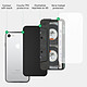 Acheter Evetane Coque iPhone 7/8/ iPhone SE 2020/ 2022 Coque Soft Touch Glossy Cassette Design