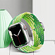 Acheter Avizar Bracelet pour Apple Watch 41mm et 40mm et 38 mm Nylon Tressé Ajustable par Boucle Métallique  vert citron