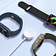 Acheter Avizar Chargeur pour Apple Watch Series Ultra 8 7 6 5 4 3 2 Charge Sans Fil 1m Blanc