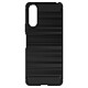 Avizar Coque Sony Xperia 10 2 Souple Coins Renforcés Carbone Effet Brossé Noir Coque souple en silicone gel flexible et résistant pour Sony Xperia 10 2