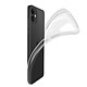 Avizar Coque iPhone 12 / 12 Pro Silicone Gel Flexible Ultra-fine et Légère Transparent pas cher