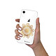LaCoqueFrançaise Coque iPhone Xr silicone transparente Motif Mandala Or ultra resistant pas cher