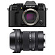 FUJIFILM X-T50 NOIR + SIGMA 18-50 GARANTIE 3 ANS. MATERIEL PROVENANCE FUJIFILM FRANCE. Emballage securisé de vos commandes. Livré avec Facture dont TVA.