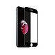 Muvit Verre de protection d'écran pour Apple iPhone SE / 8 / 7 / 6S / 6 Antichoc Noir transparent Verre trempé ultrafin avec un indice de dureté de 9H