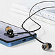 Avis Écouteurs Filaires USB C Intra-auriculaires Microphone et Boutons LinQ Noir