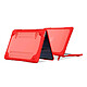 Avizar Coque Macbook Pro 13'' 2020 Protection Intégrale Rigide Contour Souple Rouge - Coque de protection spécialement conçue pour Macbook Pro 13'' 2020