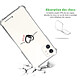 Avis LaCoqueFrançaise Coque iPhone 11 anti-choc souple angles renforcés transparente Motif Coeur Noir Amour