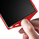 Acheter Avizar Coque pour Samsung Galaxy S24 Ultra Semi-rigide Soft-touch Anti-traces Rouge