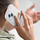 Avis Avizar Coque pour iPhone 14 Plus Silicone Souple Porte-carte Fine Légère  blanc