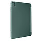 Avizar Étui pour iPad Air 13 2024 Clapet Pliable Support Multipostions Vert Foncé Protection complète contre les chutes, impacts et rayures du quotidien