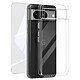 Mayaxess Pack Protection pour Google Pixel 8 Coque Souple et Verre Trempé 9H Transparent Préserve efficacement et intégralement votre téléphone contre les chocs et les rayures du quotidien